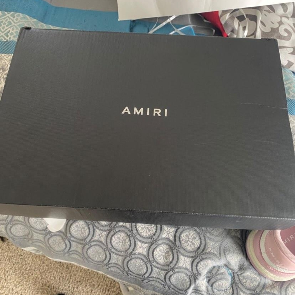 AMIRI Black Shoe Box